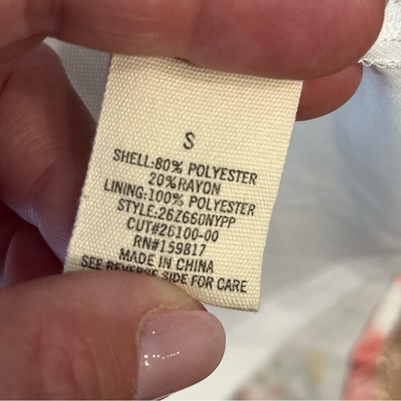 Altar’d State Floral Pink and White womens Dress size small - Picture 7 of 8